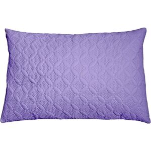 Homescapes Ultrasonic Mauve Quilted Embossed Cushion Cover, 50 x 75 cm Homescapes Ultrasonic Mauve Quilted Embossed Cushion Cover, 50 x 75 cm