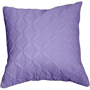 Homescapes Ultrasonic Mauve Quilted Embossed Cushion Cover, 40 x 40 cm Homescapes Ultrasonic Mauve Quilted Embossed Cushion Cover, 40 x 40 cm