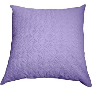 Homescapes Ultrasonic Mauve Quilted Embossed Cushion Cover, 80 x 80 cm Homescapes Ultrasonic Mauve Quilted Embossed Cushion Cover, 80 x 80 cm