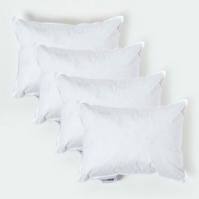 Homescapes 4 Pack Duck Feather Cushion Insert 30x40cm - Cushion Insert Homescapes 4 Pack Duck Feather Cushion Insert 30x40cm - Cushion Insert