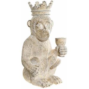 Decorative resin tropical monkey figurine DKD Home Decor Mixte One size Decorative resin tropical monkey figurine DKD Home Decor Mixte One size