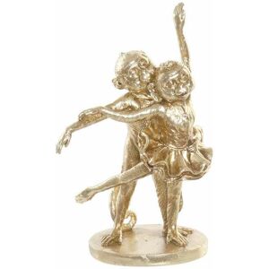 Decorative resin colonial monkey figurine DKD Home Decor Mixte One size Decorative resin colonial monkey figurine DKD Home Decor Mixte One size