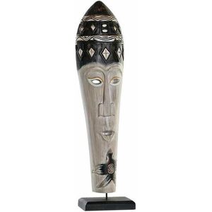 Decorative Bali mask figurine in bamboo and iron DKD Home Decor Mixte One size Decorative Bali mask figurine in bamboo and iron DKD Home Decor Mixte One size
