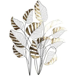 Plant leaf wall decoration DKD Home Decor Mixte One size Plant leaf wall decoration DKD Home Decor Mixte One size