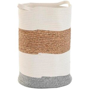 Decorative basket in natural fiber DKD Home Decor Mixte One size Decorative basket in natural fiber DKD Home Decor Mixte One size