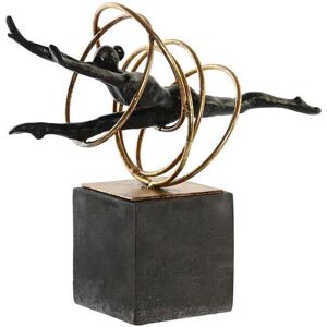 Decorative modern gymnast figurine in resin and metal DKD Home Decor Mixte One size Decorative modern gymnast figurine in resin and metal DKD Home Decor Mixte One size