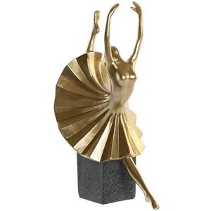 Decorative modern ballet dancer figurine in resin DKD Home Decor Mixte One size Decorative modern ballet dancer figurine in resin DKD Home Decor Mixte One size