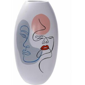 Face resin vase DKD Home Decor Mixte One size Face resin vase DKD Home Decor Mixte One size