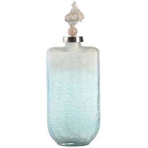 Aluminum vase Mediterranean shell glass DKD Home Decor Mixte One size Aluminum vase Mediterranean shell glass DKD Home Decor Mixte One size