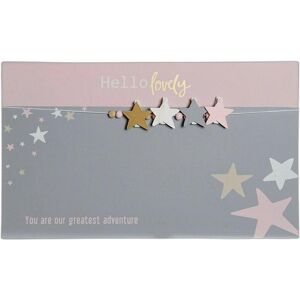 Mdf wood star photo frame with clips DKD Home Decor Hello Lovely One size Mdf wood star photo frame with clips DKD Home Decor Hello Lovely One size