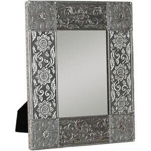 Champagne wooden aluminum photo frame Indian DKD Home Decor 20x1x25 cm (x2) One size Champagne wooden aluminum photo frame Indian DKD Home Decor 20x1x25 cm (x2) One size