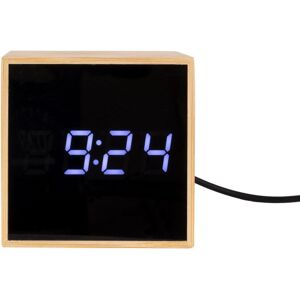 Bamboo alarm clock Karlsson Mini Cube Mixte 6.3x6.3x6.3 cm Bamboo alarm clock Karlsson Mini Cube Mixte 6.3x6.3x6.3 cm