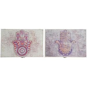 Key cabinet DKD Home Decor MDF 46,5x6x31,5 cm (x2) Mixte One size Key cabinet DKD Home Decor MDF 46,5x6x31,5 cm (x2) Mixte One size