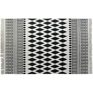 Polyester cotton diamond carpet DKD Home Decor Mixte One size Polyester cotton diamond carpet DKD Home Decor Mixte One size