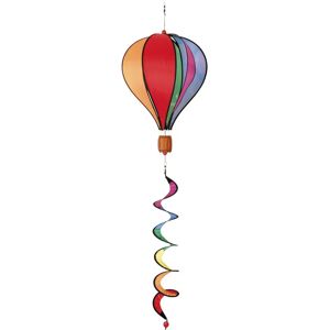 Weather vane HQ Kites Hot Air Balloon Rainbow Mixte 28x104 cm Weather vane HQ Kites Hot Air Balloon Rainbow Mixte 28x104 cm