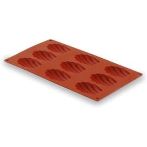 9-cavity madeleine mold Lacor Mixte 8x5x2 cm 9-cavity madeleine mold Lacor Mixte 8x5x2 cm