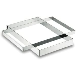 Rectangular stainless steel plate Lacor 18/10 - 31x48x5 cm Mixte One size Rectangular stainless steel plate Lacor 18/10 - 31x48x5 cm Mixte One size
