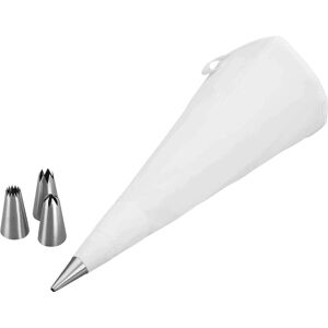 Decorating piping bag + 4 stainless steel tips Lacor Mixte 30 cm Decorating piping bag + 4 stainless steel tips Lacor Mixte 30 cm