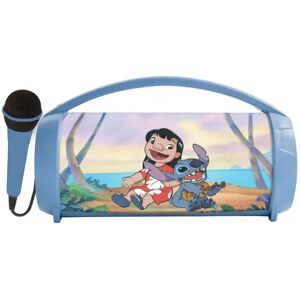 Wireless Bluetooth speaker with lights and microphone Lexibook Stitch One size Wireless Bluetooth speaker with lights and microphone Lexibook Stitch One size