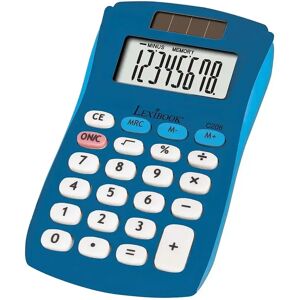 8-digit pocket calculator with finish Lexibook Rubber One size 8-digit pocket calculator with finish Lexibook Rubber One size