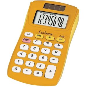 8-digit pocket calculator with finish Lexibook Rubber One size 8-digit pocket calculator with finish Lexibook Rubber One size