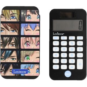 8-digit pocket calculator with protective cover Lexibook Manga One size 8-digit pocket calculator with protective cover Lexibook Manga One size