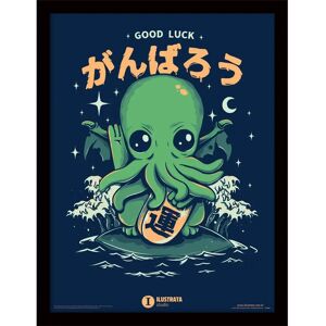 Wall decoration Pyramid Good Luck Cthulhu 33x1,5x43 cm Wall decoration Pyramid Good Luck Cthulhu 33x1,5x43 cm