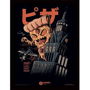 Wall decoration Pyramid The Pizza Kong 33x1,5x43 cm Wall decoration Pyramid The Pizza Kong 33x1,5x43 cm