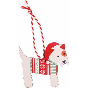 Scottish terrier Christmas decoration Rex London 6.5x7x0.3 cm Scottish terrier Christmas decoration Rex London 6.5x7x0.3 cm