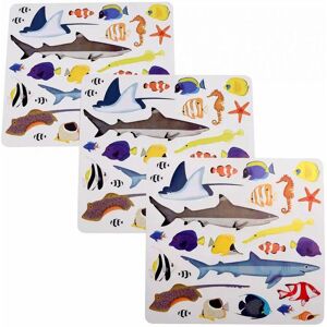 Ocean stickers Rex London (x3) Mixte 23x22x0.1 cm Ocean stickers Rex London (x3) Mixte 23x22x0.1 cm