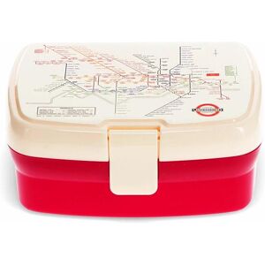 Lunch box with tray Rex London TfL Plan Métro 17.0x13.0x7.5 cm Lunch box with tray Rex London TfL Plan Métro 17.0x13.0x7.5 cm