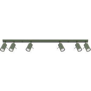 SOLLUX LIGHTING Modern Spotlight Bar 6 Light Olive Green - Lighting SOLLUX LIGHTING Modern Spotlight Bar 6 Light Olive Green - Lighting