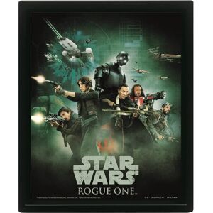 3D lenticular poster frame Pyramid Star Wars Rogue - One Rebel Soldier Mixte 25.5x20.5x4.5 cm 3D lenticular poster frame Pyramid Star Wars Rogue - One Rebel Soldier Mixte 25.5x20.5x4.5 cm