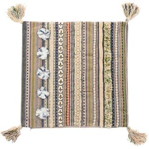 Cushion cover DKD Home Decor Frange Mixte One size Cushion cover DKD Home Decor Frange Mixte One size