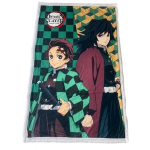 Kids' sherpa blanket Homadict Demon Slayer Tanjiro & Tomioka Mixte 100x3x150 cm Kids' sherpa blanket Homadict Demon Slayer Tanjiro & Tomioka Mixte 100x3x150 cm
