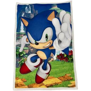Kids' sherpa blanket Homadict Sonic Character Mixte 100x3x150 cm Kids' sherpa blanket Homadict Sonic Character Mixte 100x3x150 cm