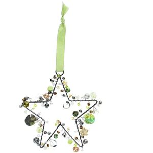 Handmade bead star decorative object Rex London Mixte 10x10 cm Handmade bead star decorative object Rex London Mixte 10x10 cm