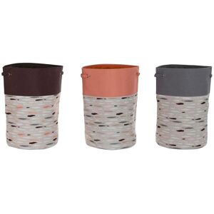 Laundry basket DKD Home Decor 40x40x60 cm (x3) One size Laundry basket DKD Home Decor 40x40x60 cm (x3) One size