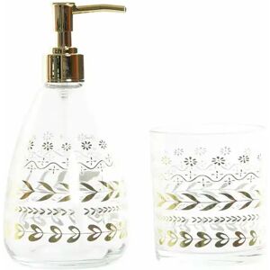 Bathroom accessories ABS plastic plant leaf DKD Home Decor (x3) One size Bathroom accessories ABS plastic plant leaf DKD Home Decor (x3) One size