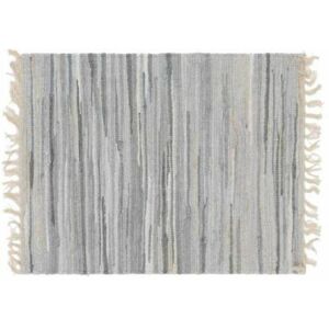 Cotton leather carpet DKD Home Decor Indien Mixte One size Cotton leather carpet DKD Home Decor Indien Mixte One size