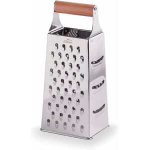 4-sided stainless steel rasp with wooden handle Lacor 11x8,5x24,5 cm Mixte One size 4-sided stainless steel rasp with wooden handle Lacor 11x8,5x24,5 cm Mixte One size