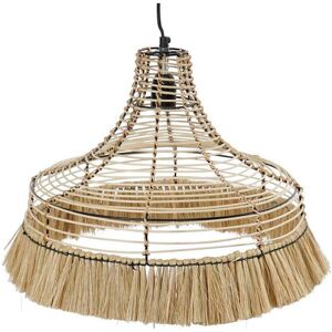 Jute metal suspension lamp DKD Home Decor Mixte One size Jute metal suspension lamp DKD Home Decor Mixte One size