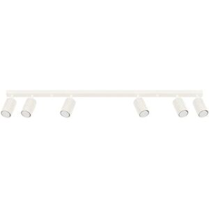 SOLLUX LIGHTING Karbon Minimalist Spotlight Bar 6 Light Beige - Ceiling Lamp SOLLUX LIGHTING Karbon Minimalist Spotlight Bar 6 Light Beige - Ceiling Lamp