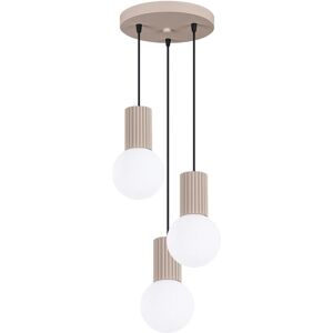 Hanging lamp Sollux Lighting Halo 3P 25x25x125 cm Hanging lamp Sollux Lighting Halo 3P 25x25x125 cm