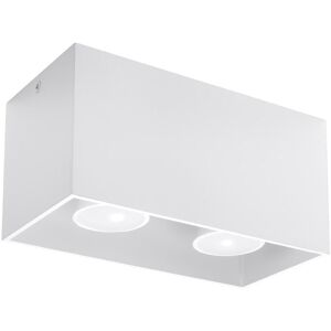 Sollux Lighting Quad 2 Light Ceiling White - Ceiling Lamp Sollux Lighting Quad 2 Light Ceiling White - Ceiling Lamp