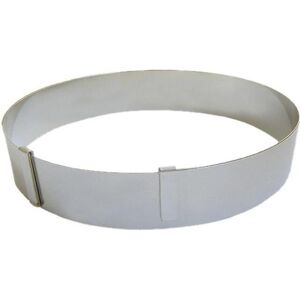 de Buyer 3040.01 Baking Mould - Extensible Cake Ring 18-36cm, 4.5cm Tall de Buyer 3040.01 Baking Mould - Extensible Cake Ring 18-36cm, 4.5cm Tall
