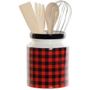 Pot for kitchen utensils DKD Home Decor Mixte One size Pot for kitchen utensils DKD Home Decor Mixte One size