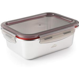 Rectangular lunch box Lacor Ecoinox Mixte 1250 ml Rectangular lunch box Lacor Ecoinox Mixte 1250 ml