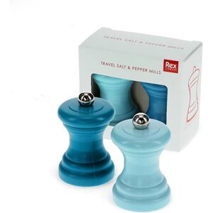 Travel salt and pepper grinder Rex London Mixte 4,2x4,2x7 cm Travel salt and pepper grinder Rex London Mixte 4,2x4,2x7 cm