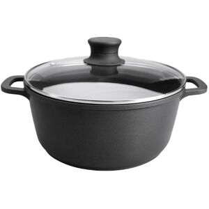 Lacor 25828 Cast Aluminum 28cm Saucepan - Saucepan with Glass Lid Lacor 25828 Cast Aluminum 28cm Saucepan - Saucepan with Glass Lid